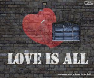 yapboz Grafiti aşk hepsi